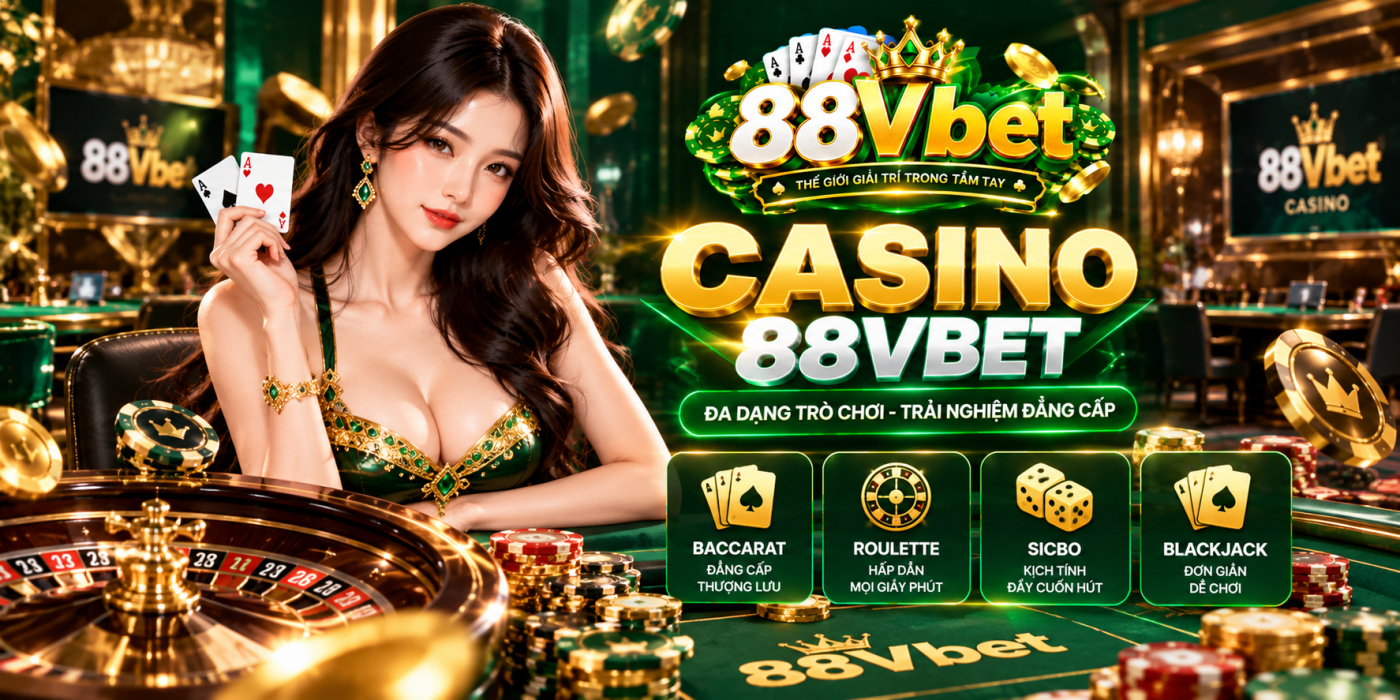 Sảnh casino 88vbet