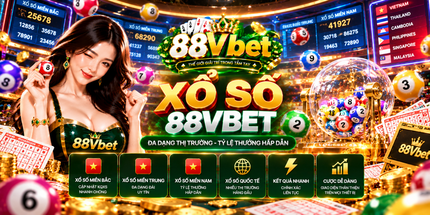 Sảnh xổ số 88vbet