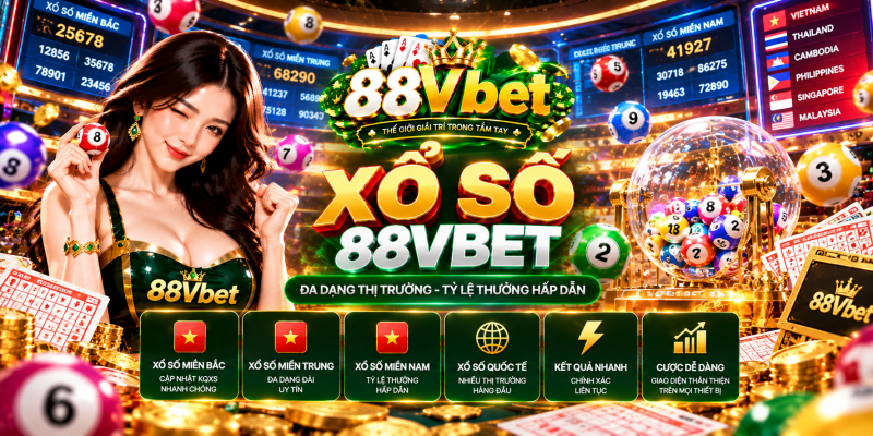 Sảnh xổ số 88vbet
